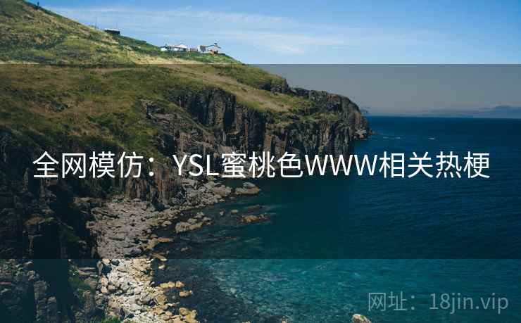 全网模仿：YSL蜜桃色WWW相关热梗