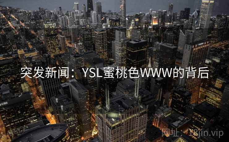 突发新闻：YSL蜜桃色WWW的背后