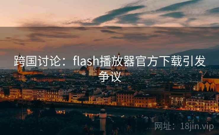 跨国讨论：flash播放器官方下载引发争议
